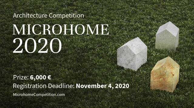 公开召集：Microhome2020建筑竞赛 - 主图