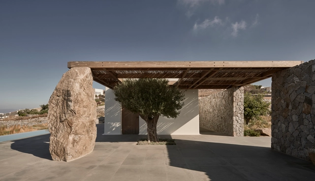 希腊观海别墅 Mandra / K-Studio - 建筑图, 独立住宅