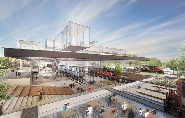 Se reanuda el proyecto para el Museo de Transporte de Diller Scofidio + Renfro en Hungría - Imagen Principal