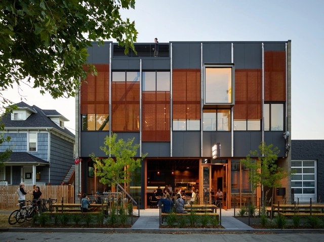 The Klotski Building / Graham Baba Architects - Exterior Photography, Office Buildings, Facade