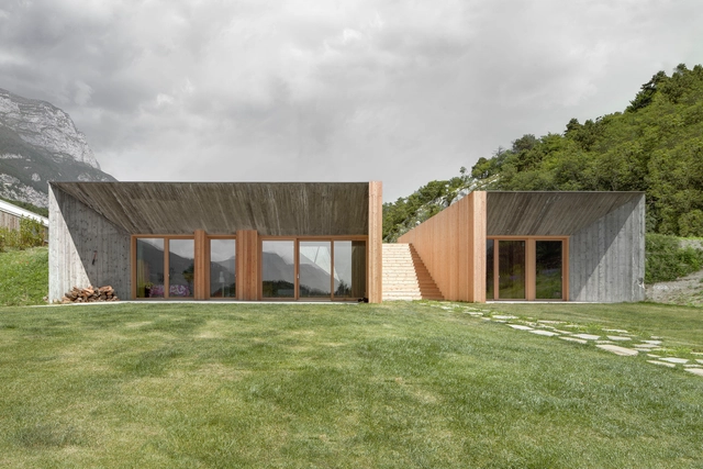 “甜苹果” 农舍  / studio raro - 建筑图, 度假小屋