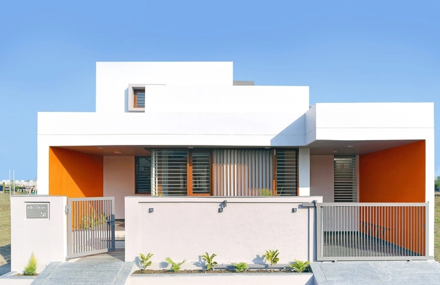 Casa naranja / Studio Habitect - Fotografía exterior, Casas, Fachada