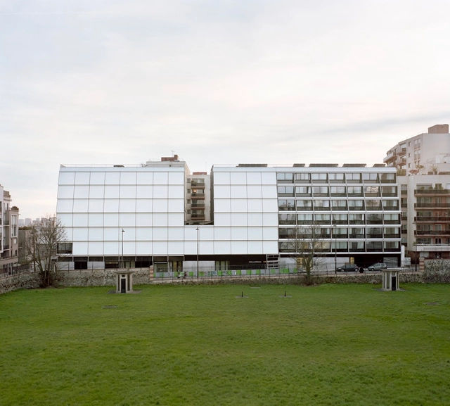 巴黎综合体，集合住宅、幼儿园与紧急庇护所 / MUOTO - 建筑图, 公寓, 表皮