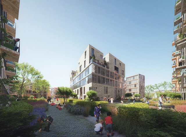 Mecanoo Designs Marktkwartier Neighborhood Masterplan for Amsterdam - Featured Image