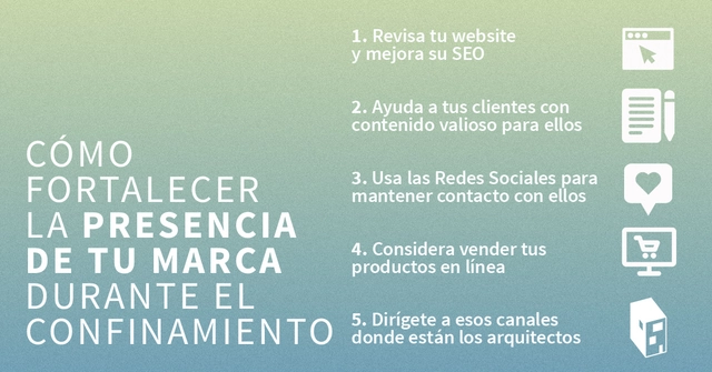 Cómo fortalecer tu presencia digital y promocionar tus materiales y productos durante la cuarentena - Imagen Principal
