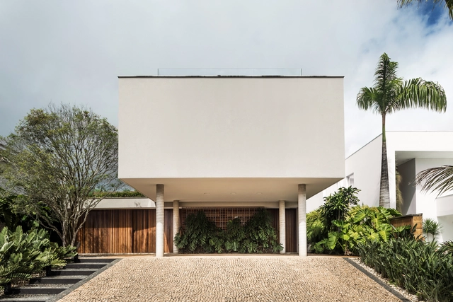 Casa Registro / Canalli Arquitetura - Fotografia de Exterior, Casas, Jardim, Fachada