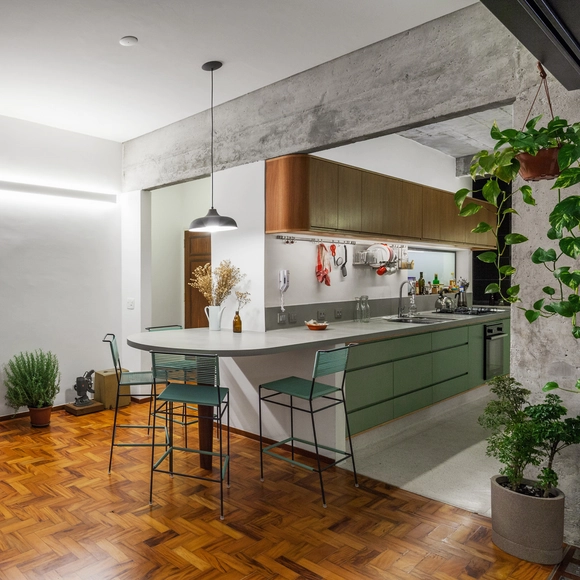Curvas Apartment / Estúdio LAVA - Apartment Interiors