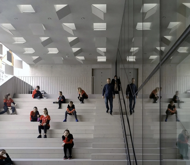 Conservatory for Music & Ballet / OFIS Architects - Interior Photography, Concert House, Stairs
