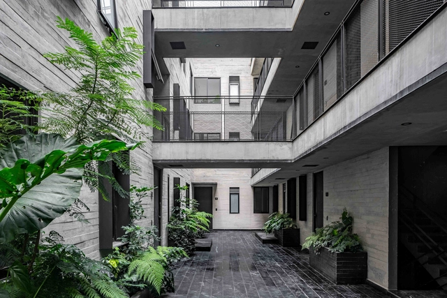 Edificio Tlacotalpan 89 / Wolff - Yapur - Fotografía exterior, Apartamentos, Jardín, Puerta, Fachada, Escaleras