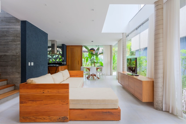 Condomínio Canto do Tubarão / RAC Arquitetura - Fotografia de Interiores, Casas, Dormitório, Fachada, Cadeira, Cama