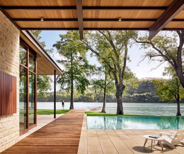 Arquitetura residencial texana: herança modernista e paisagens exuberantes - Imagem de Destaque
