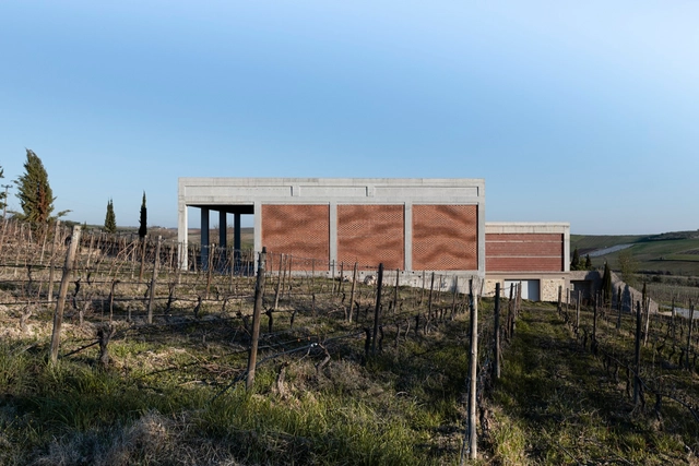 “增强砌筑”砖房小屋 / Gramazio Kohler Research - 建筑图, 酒庄