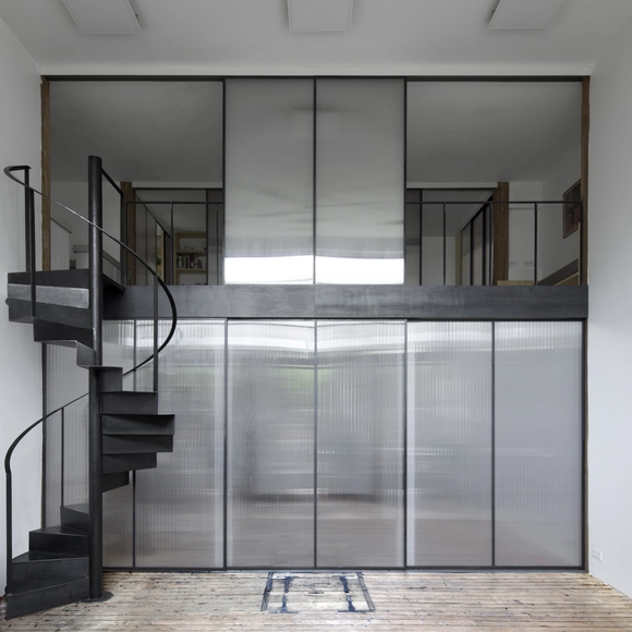 Notre Dame des Champs Artist Studio / Atelier Berger Milà - Interior Photography, Houses, Stairs, Facade, Handrail