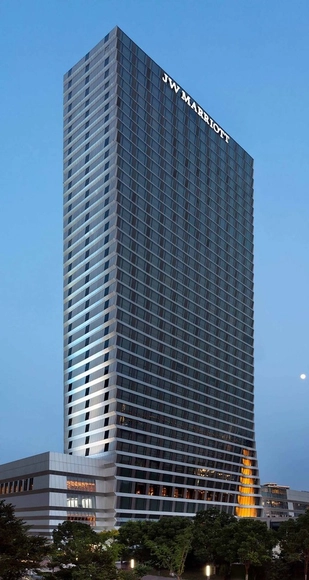 上海鲁能JW万豪侯爵酒店照明 / 米绅照明设计 - 建筑图, 灯光设计, 表皮