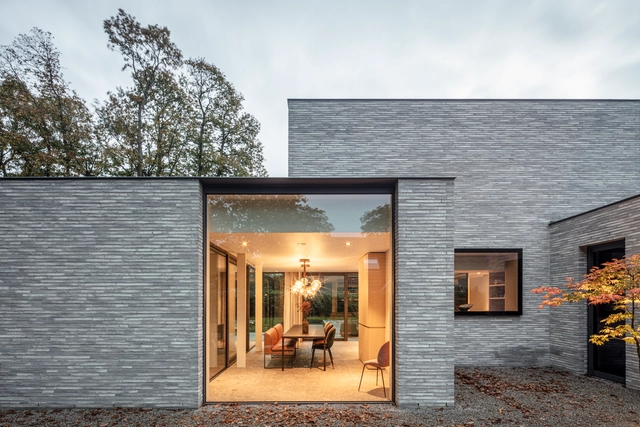 比利时住宅 WULF / CAS architecten - 建筑图, 住宅室内设计, 表皮