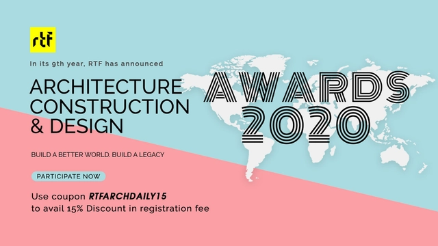 评奖召集：2020年RTF建筑设计大奖 - 主图