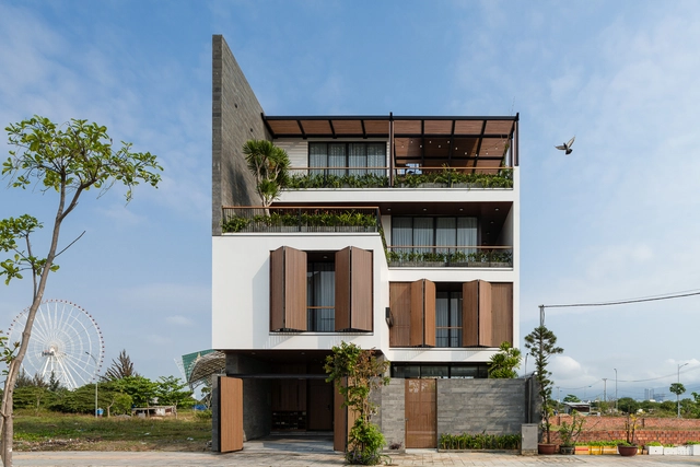 Villa Trung / EVITArchitecture - Fotografía exterior, Ampliación, Fachada