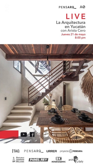 Sesión en vivo: La Arquitectura en Yucatán - Imagen Principal