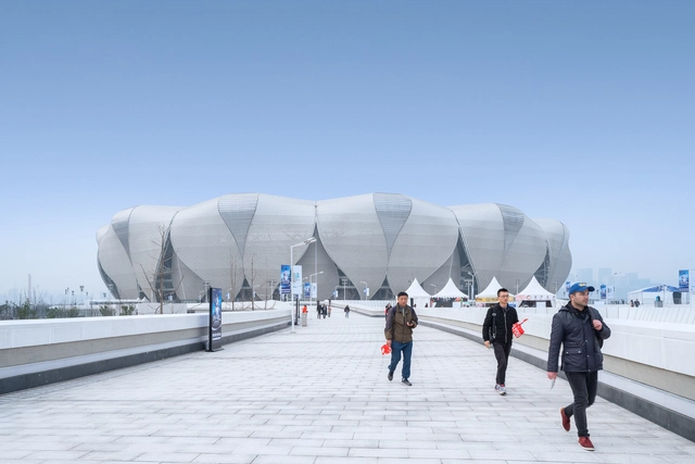 Hangzhou Olympic Sports Center / NBBJ - Exterior Photography, Recreation & Training