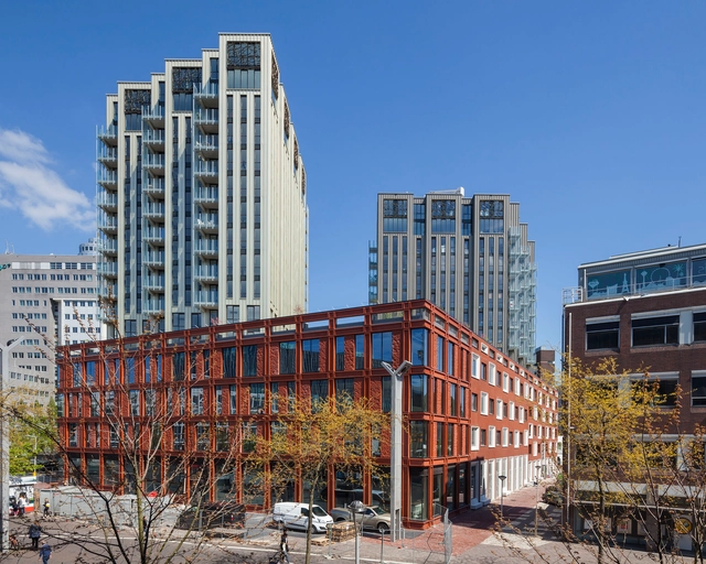 Lorentz Leiden Residential Building / Neutelings Riedijk Architects - Exterior Photography, Apartments, Facade, Cityscape