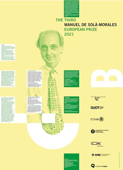 Tercer Premio Europeo Manuel Solà-Morales 2021 - Imagen Principal