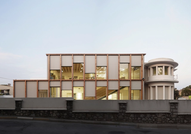 法国学校 Les Calades / NAS architecture - 建筑图, 小学及初中, 表皮