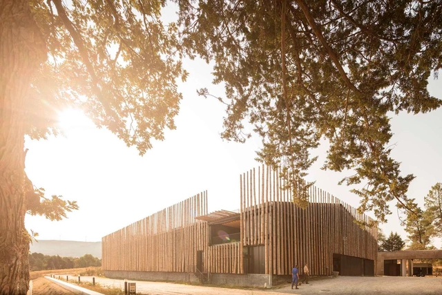 Pedras Salgadas骑马中心改造 / Luís Rebelo de Andrade - 室内图, 体育建筑
