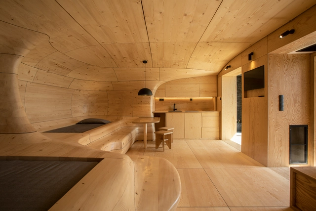 Cueva de madera / Tenon Architecture - Renovación