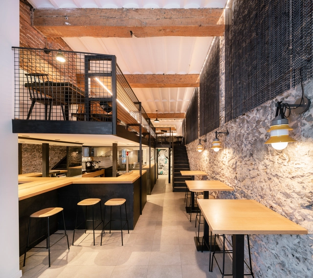 Restaurante Daría / Zooco Estudio - Renovación, Fijación Vigas, Mesas, Iluminación, Sillas