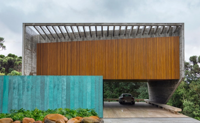 巴西翼之家 / Studio Guilherme Torres - 建筑图, 独立住宅
