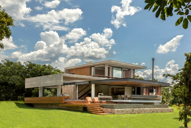 Concrete House / Costaveras Arquitetos - Exterior Photography, Houses, Stairs