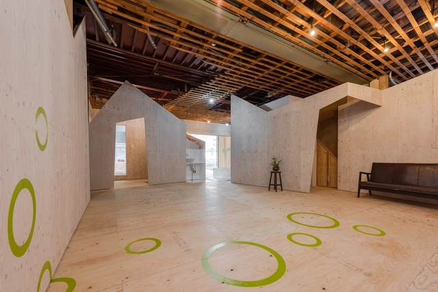 Employment Support Center YORIDOKO / td-Atelier - Interior Photography, Community Center, Beam