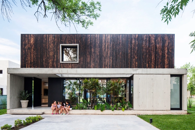 Casa Negra / Estudio V2 Arquitectos - Fotografia de Exterior, Casas, Jardim