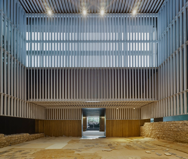 Museo arqueológico El Molinete  / Temperaturas Extremas Arquitectos - Interiores De Museos Y Exposiciones, Fachada