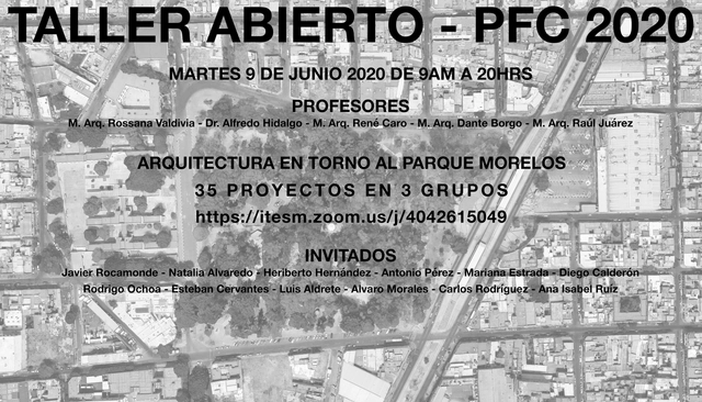 Proyectos Fin de Carrera - Arquitectura en torno al Parque Morelos - Imagen Principal
