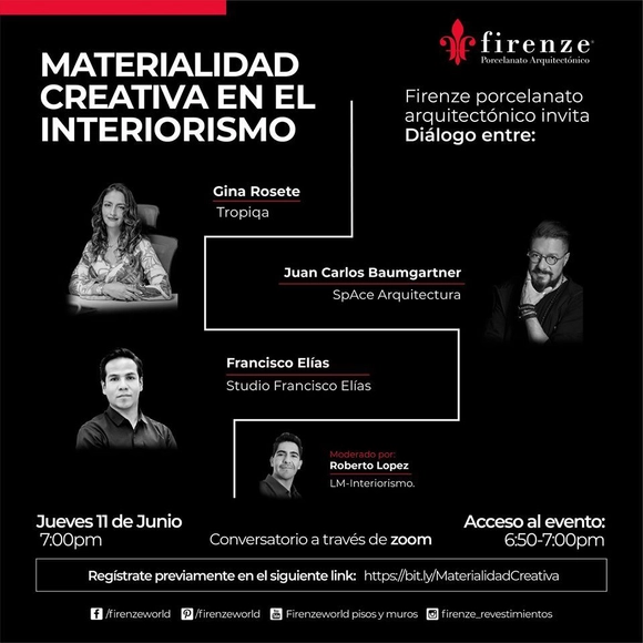 Conversatorio: Materialidad creativa en el interiorismo - Imagen Principal