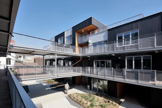 Lochten可持续微型社区 / Urban Platform - 建筑图, 公寓, 表皮