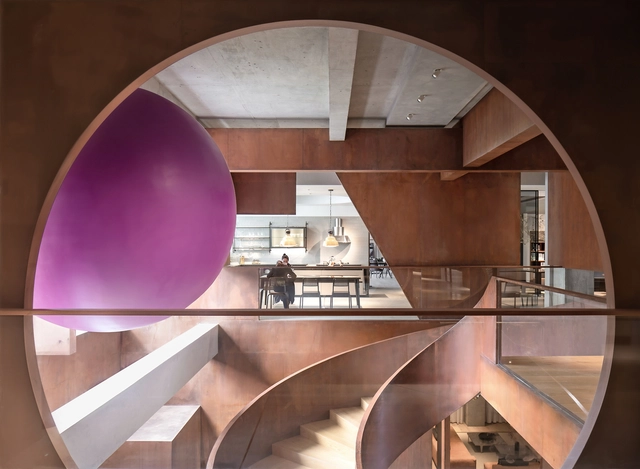J+ Art Space / V2GETHER design - Fotografia de Interiores, Design De Interiores, Escada