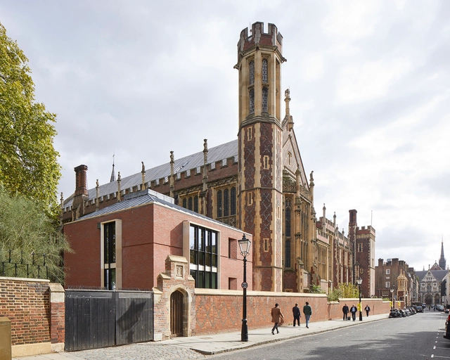 The Great Hall and Library for the Honourable Society of Lincoln’s Inn / MICA - Exterior Photography, Library, Door