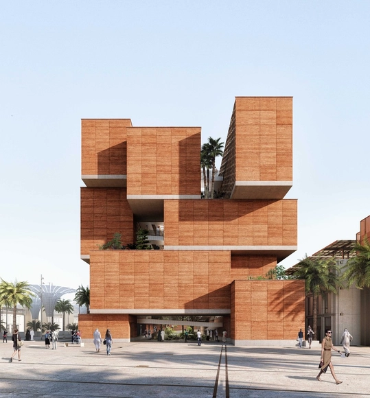 OUALALOU + CHOI revela imágenes del pabellón de Marruecos para la Expo 2020 Dubai - Imagen Principal