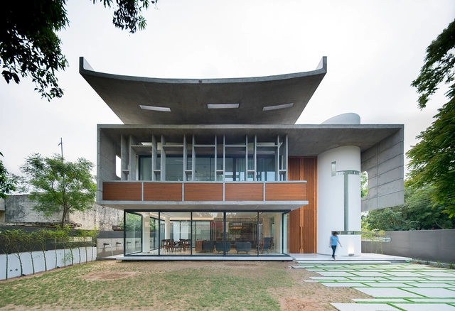 柯布西耶街区1065住宅 / Charged Voids - 建筑图, 独立住宅, 表皮, 门