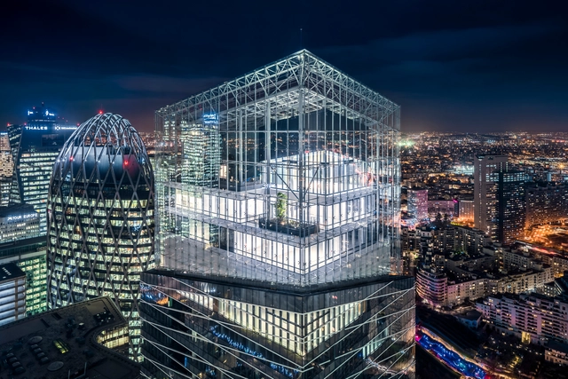 Tour Saint-Gobain / Valode & Pistre - Exterior Photography, Sustainability, Facade