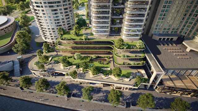 Fender Katsalidis Designs $800 Million Masterplan for Melbourne's Southgate - Featured Image