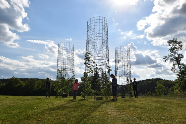 Himmelstropfen Pavilion / Christoph Hesse Architects - Exterior Photography, Pavilion, Forest
