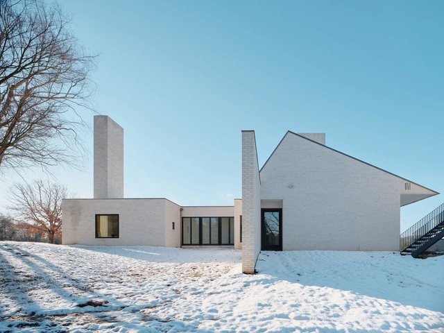 三烟囱之家 / TW Ryan Architecture - 建筑图, 独立住宅