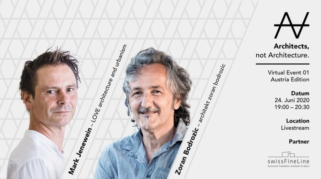 Architects, not Architecture - Virtual Event 01 - Featured Image