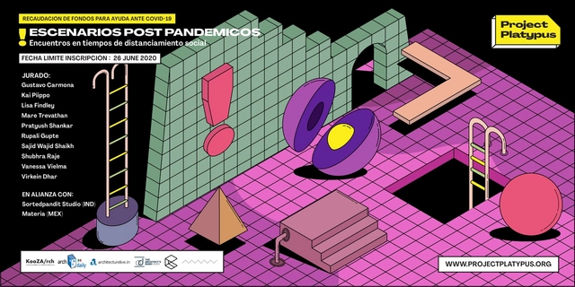 Concurso de diseño para recaudar fondos: Escenarios post pandémicos. Encuentros en tiempos de distanciamiento social - Imagen Principal