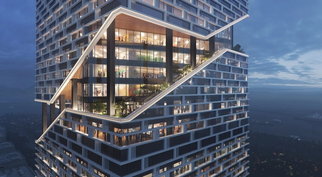 NBBJ Imagines Spiraling Headquarters for Vivo, China's Growing Smartphone and Tech Company  - Featured Image