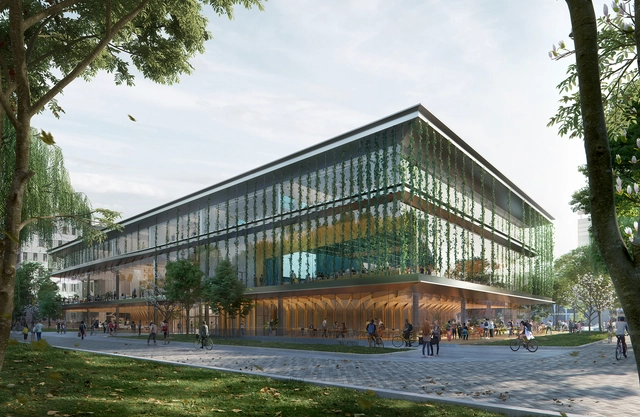 UNStudio projeta edifício educacional flexível para a TU Delft nos Países Baixos - Imagem de Destaque