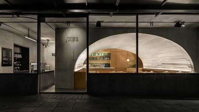 Restaurante y cafetería Buna Sartoría / Taller ADG - Renovación, Fachada, Arco